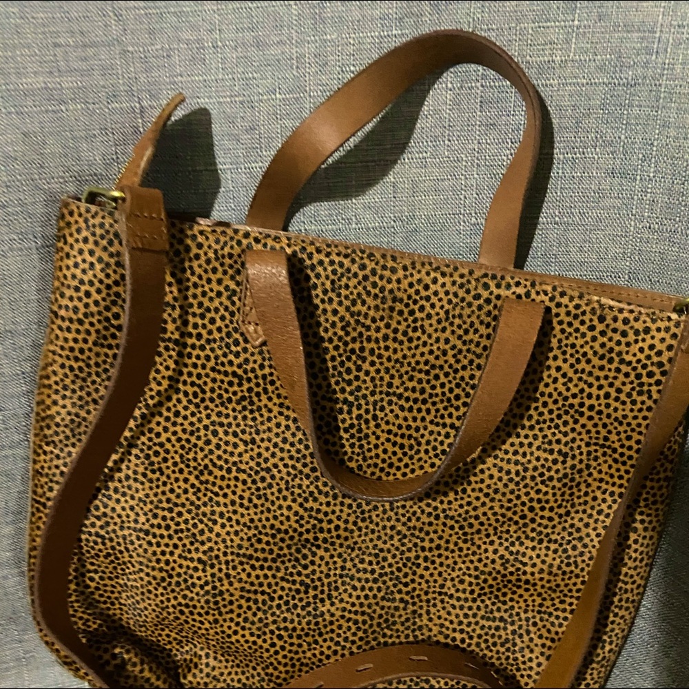 Madewell cheetah purse